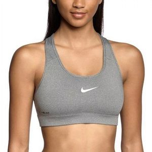 Nike Pro Swoosh Dry-Fit Gray Sports Bra